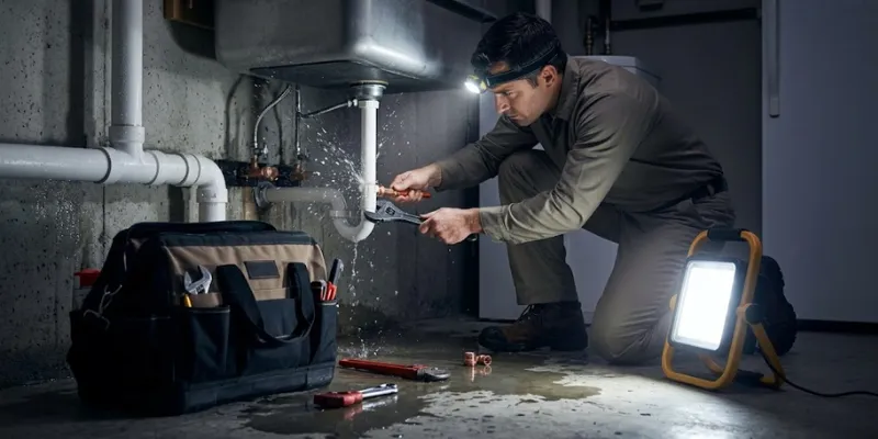 Plumbing emergency types